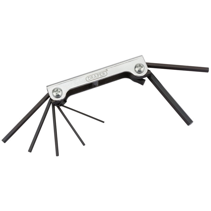 Draper Metric Hexagon Pocket Key Set (7 Piece)