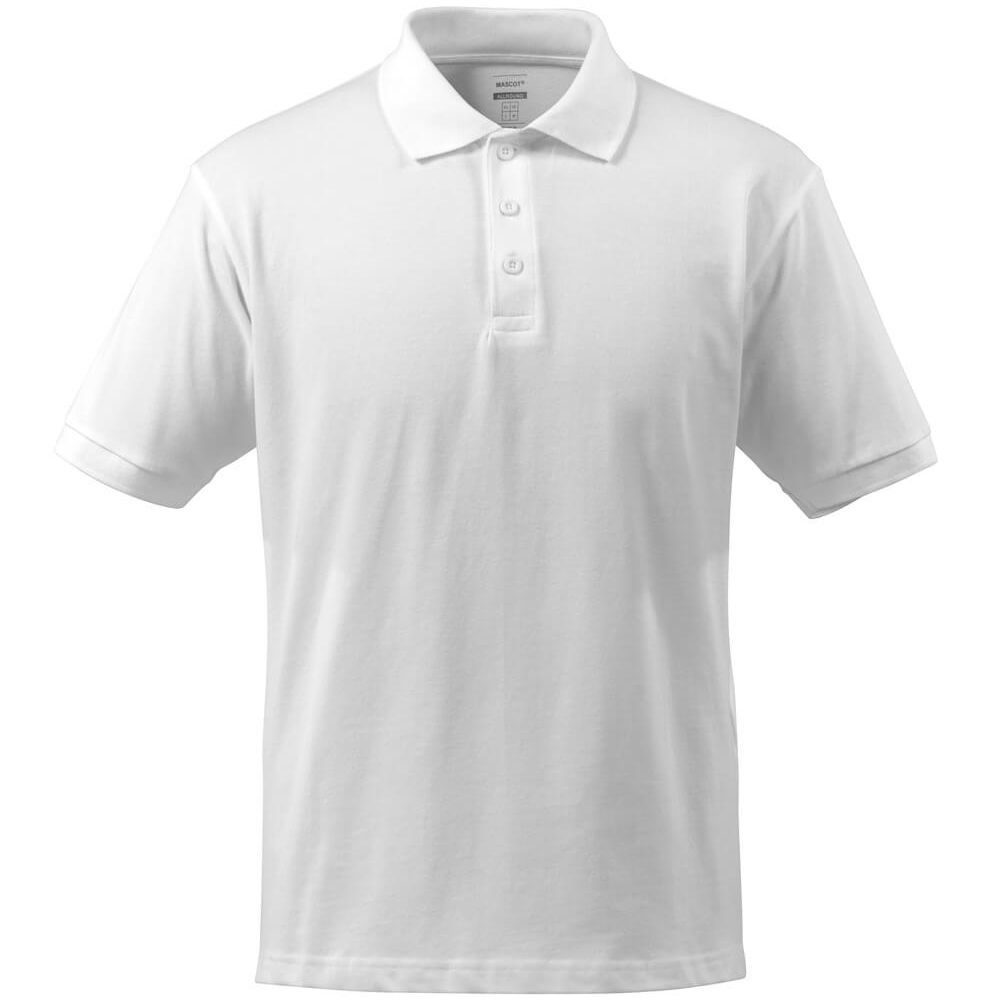 Mascot Crossover Bandol Polo Shirt - White #colour_white