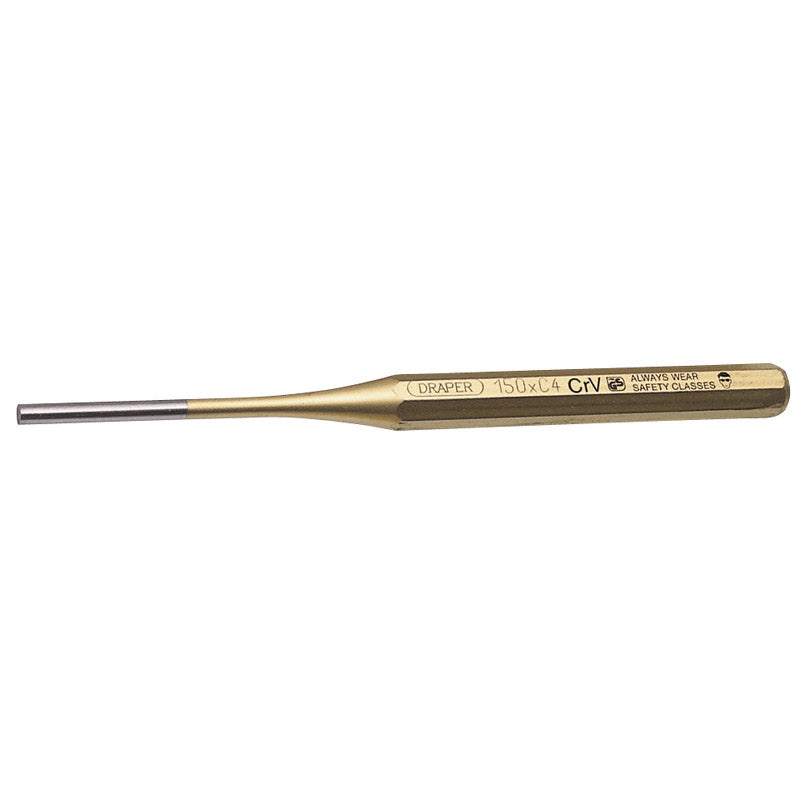 Draper Expert 4mm x 150mm Octagonal Parallel Pin Punch