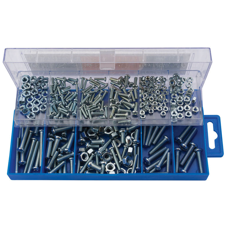 Draper Panhead Screw and Nut Assortment (366 Piece)