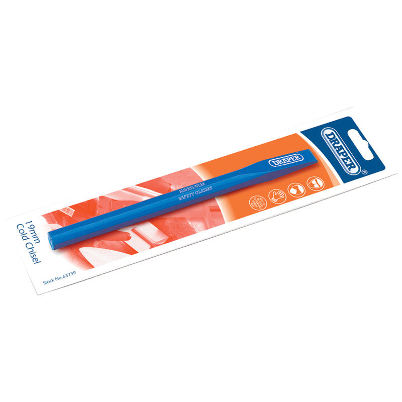Draper Octagonal Shank Cold Chisel (19 x 200mm)
