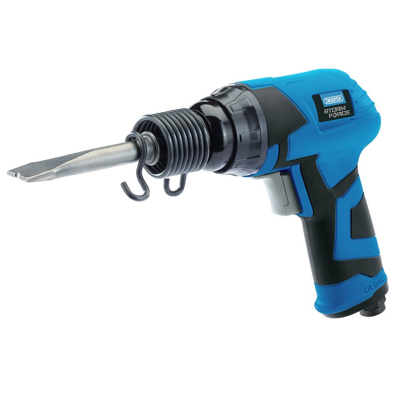 Draper Storm Force Composite Air Hammer and Chisel Kit (5 Piece)