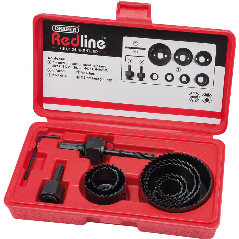 Draper Holesaw Kit (11 piece)