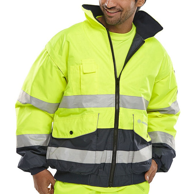 Europa Bomber Jacket Saturn Yellow / Navy