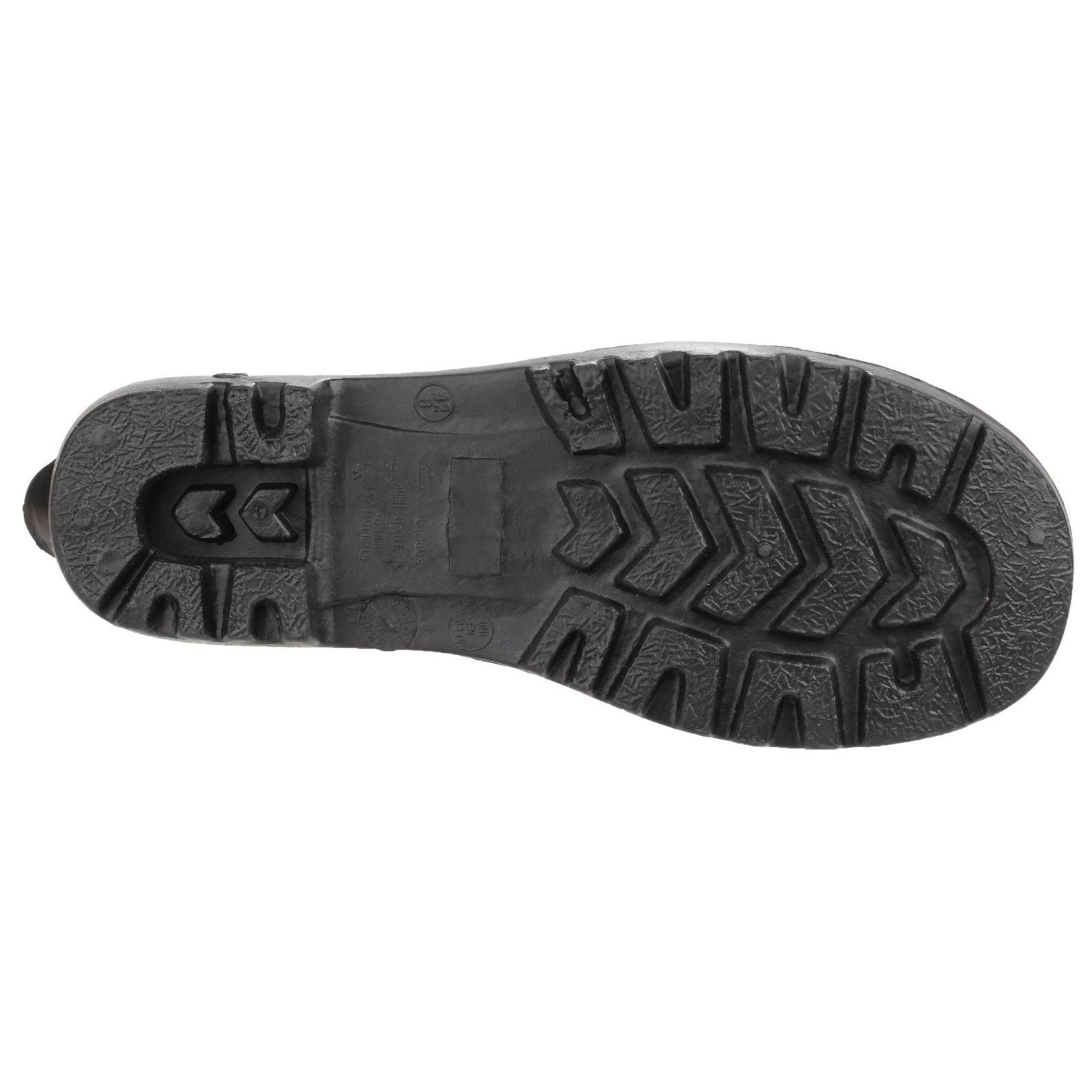 Amblers Safety Waterproof PVC Black Pull On Safety Rigger Boot